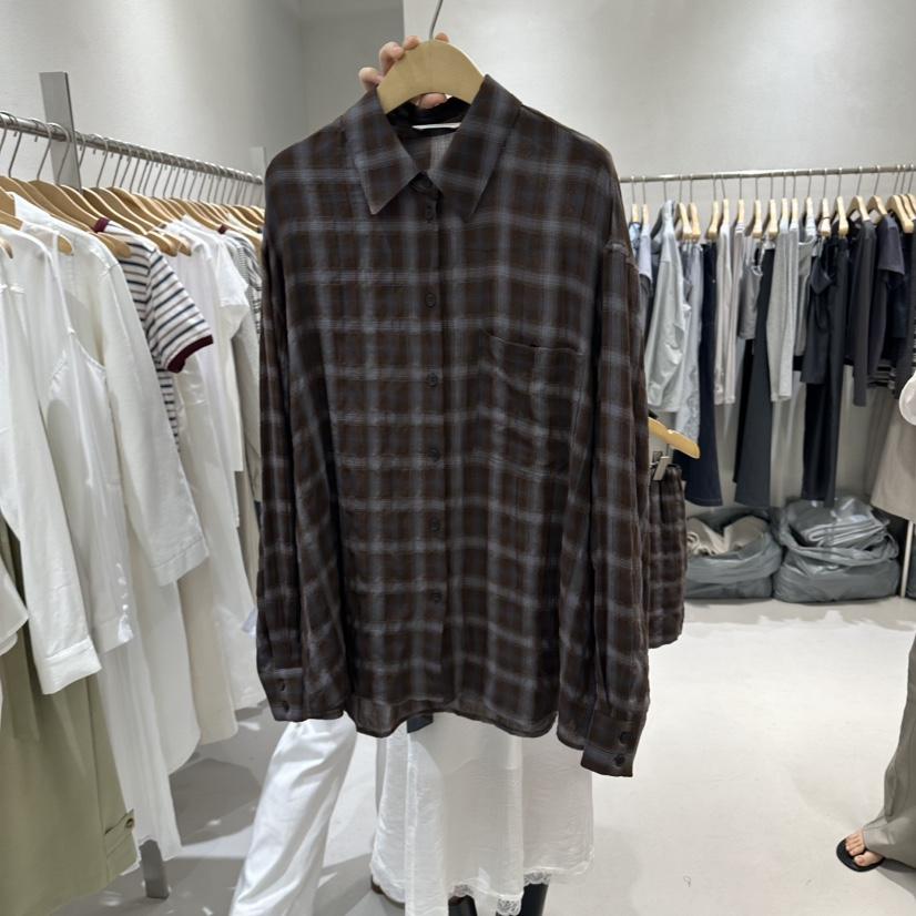 OVU東大門實拍女士新款熱賣26春夏時尚人氣真品襯衫蕾絲衫OVU襯衫/蕾絲衫