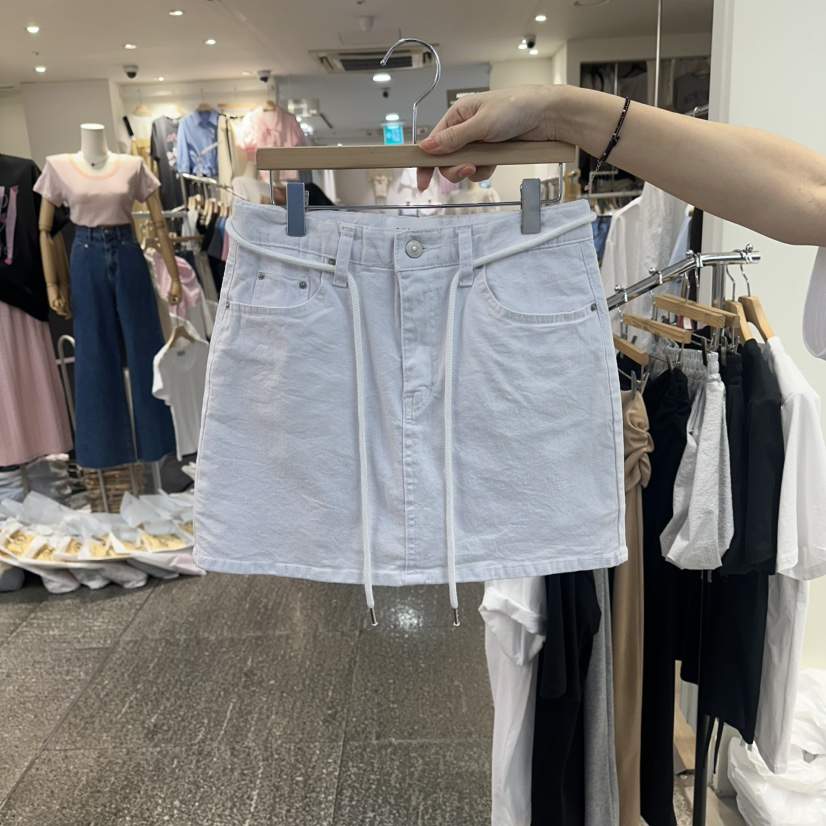 CELINA韓國代購女士新品休閑推薦26春夏熱賣職業裙褲含腰繩CELI_NA裙褲