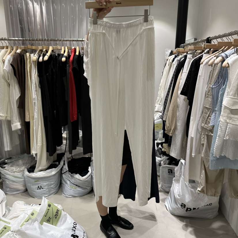 GREEK韓國代購女裝新款熱賣職業休閑推薦時尚休閑褲含腰繩GREEK休閑褲