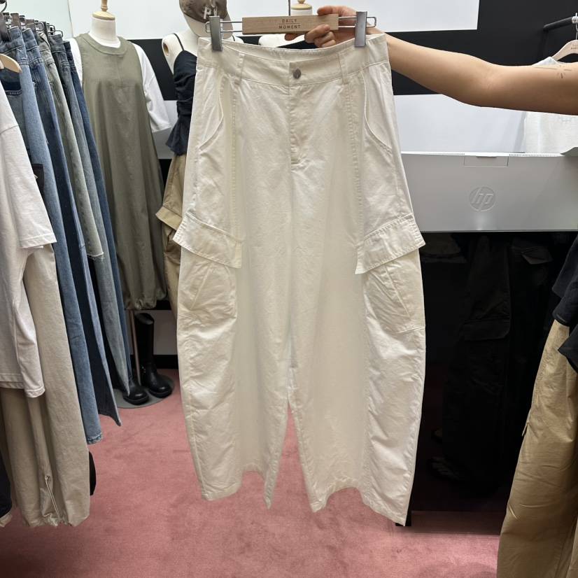 DAILY MOMENT韓國代購女裝新品推薦人氣職業26春夏休閑褲復古DAILY MOMENT休閑褲