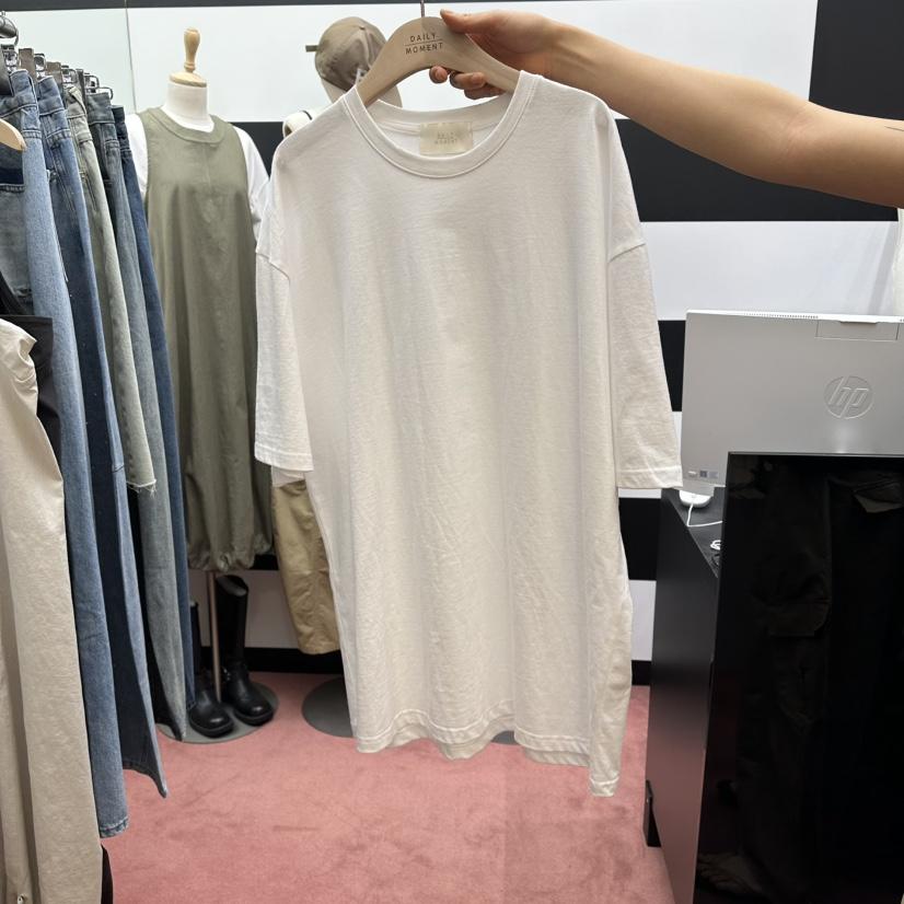 DAILY MOMENT韓國代購女裝新品職業時尚熱賣休閑T恤寬松DAILY MOMENTT恤