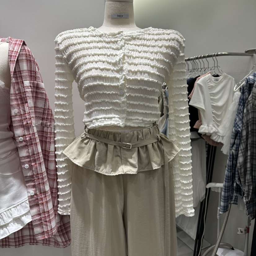 BAIE.38韓國直郵實拍女士新款推薦休閑26春夏時尚針織衫BAIE.38針織衫