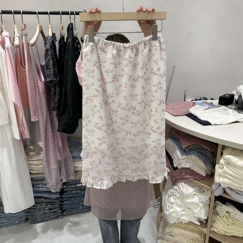 AURA韓國東大門代購女士新品熱賣26春夏人氣休閑職業長裙Au ra長裙