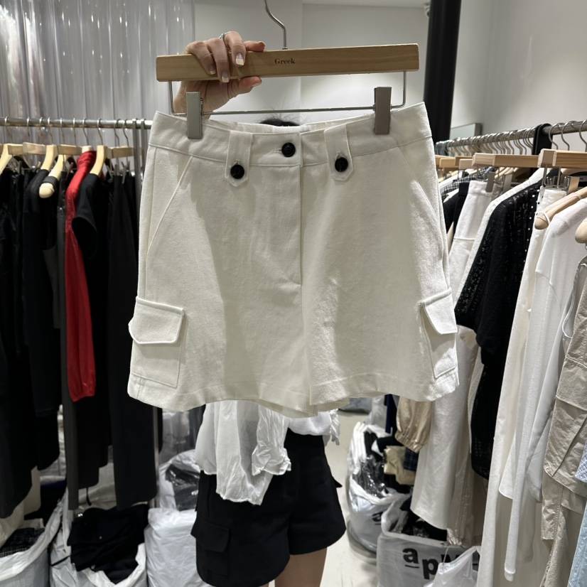 GREEK韓國直郵實拍女士新品人氣熱賣休閑26春夏時尚推薦短褲GREEK短褲
