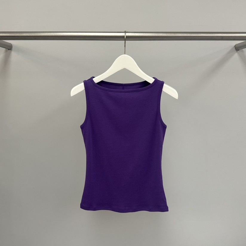 WATER/RIVER韓國東大門代購女裝新品推薦熱賣吊帶背心船領WATER/RIVER吊帶/背心