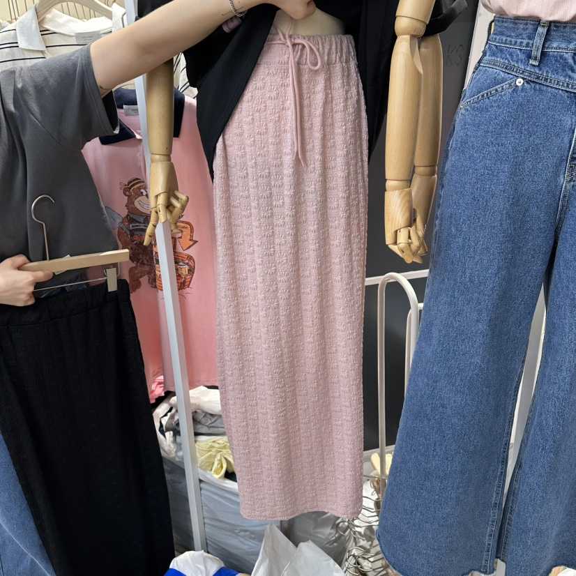 DELLING韓國東大門代購女士新品熱賣人氣26春夏休閑推薦長裙DELLING長裙