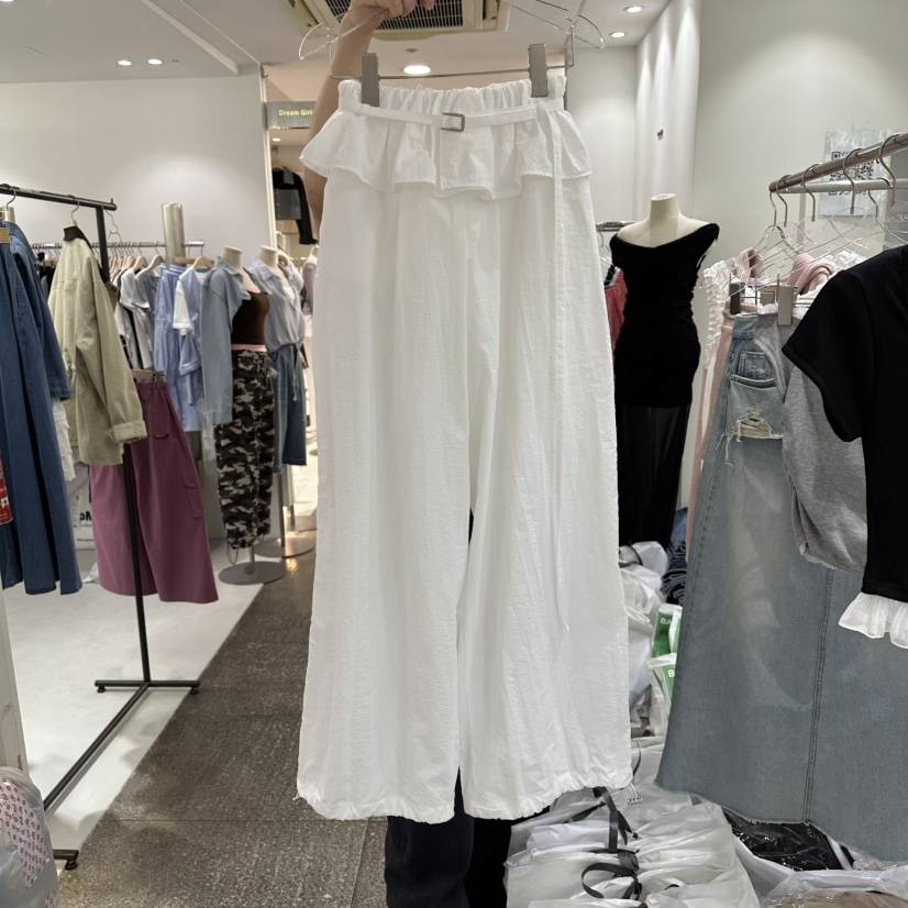 BAIE.38韓國東大門代購女士新品時尚休閑人氣休閑褲含腰帶BAIE.38休閑褲