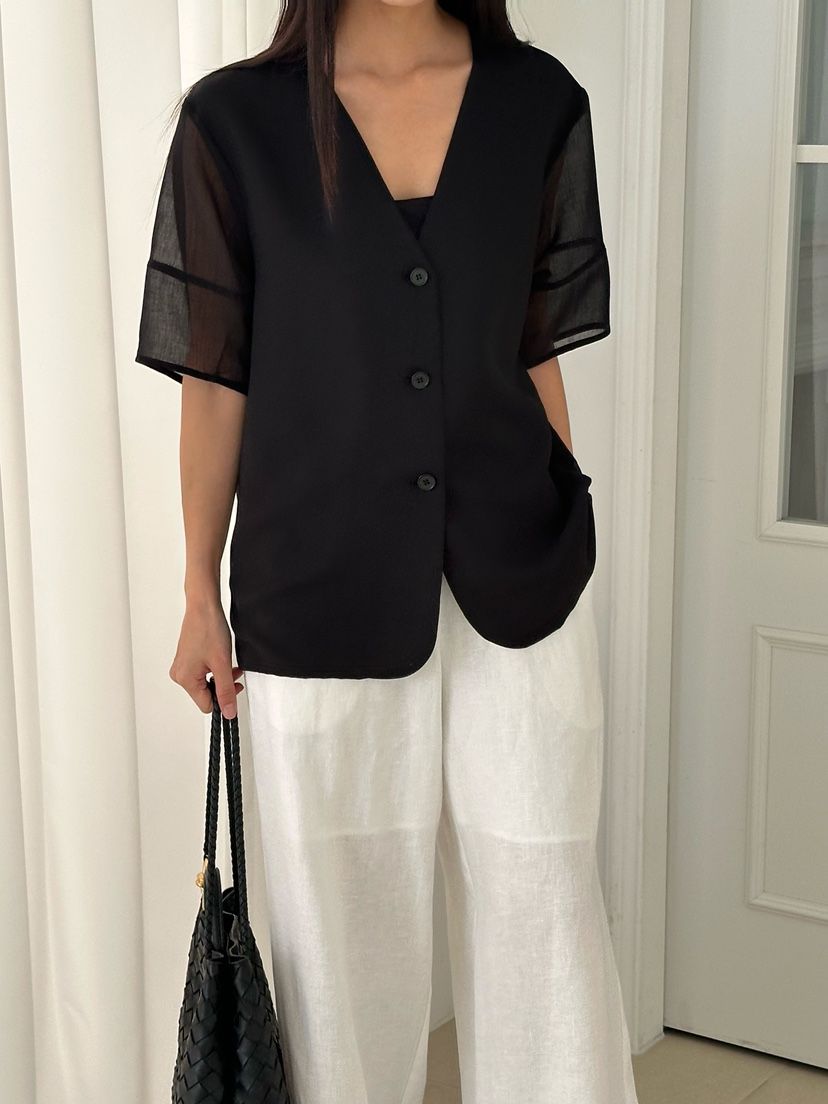 LE VASE韓國代購女士新品推薦熱賣人氣時尚休閑26春夏夾克LE VASE夾克