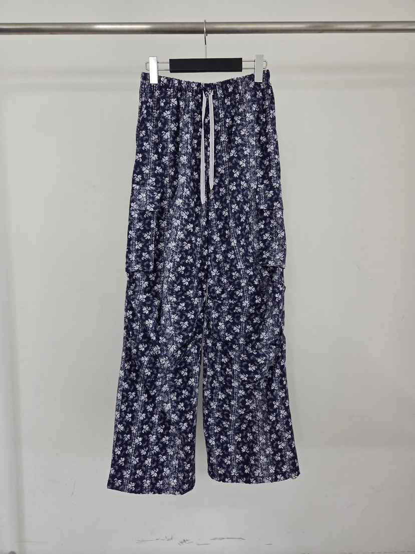 VERANDA韓國直郵女裝新品人氣26春夏時尚休閑推薦休閑褲小花VERANDA休閑褲