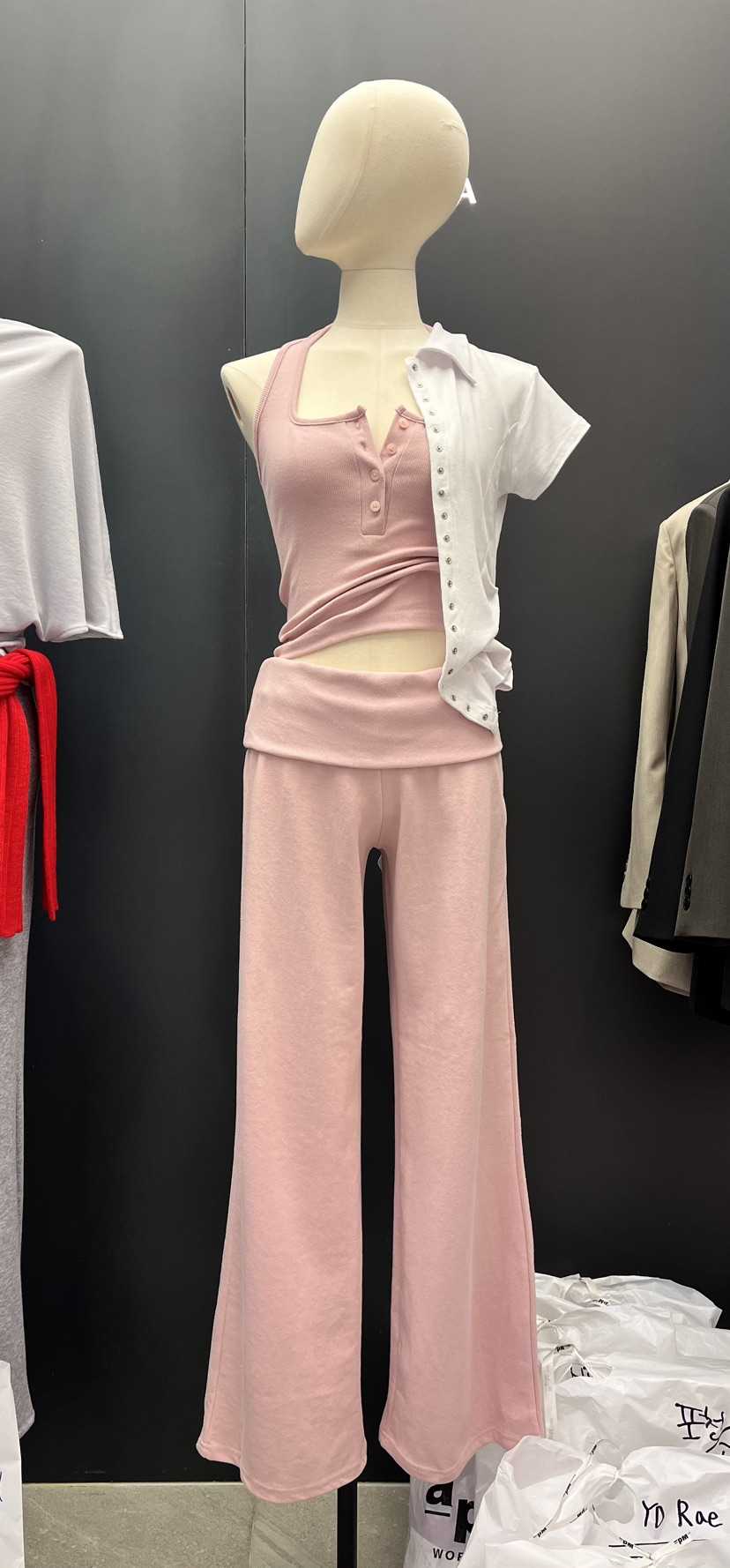 UNA/THE MAY韓國直郵女士新款職業26春夏套裝兩件套套裝THEMAY/UNA套裝