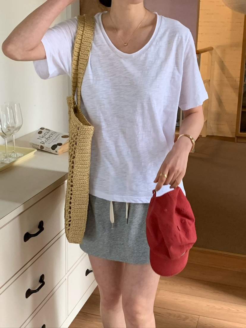 COBALT BLUE韓國東大門代購女裝新款時尚休閑26春夏職業T恤COBALT BLUET恤