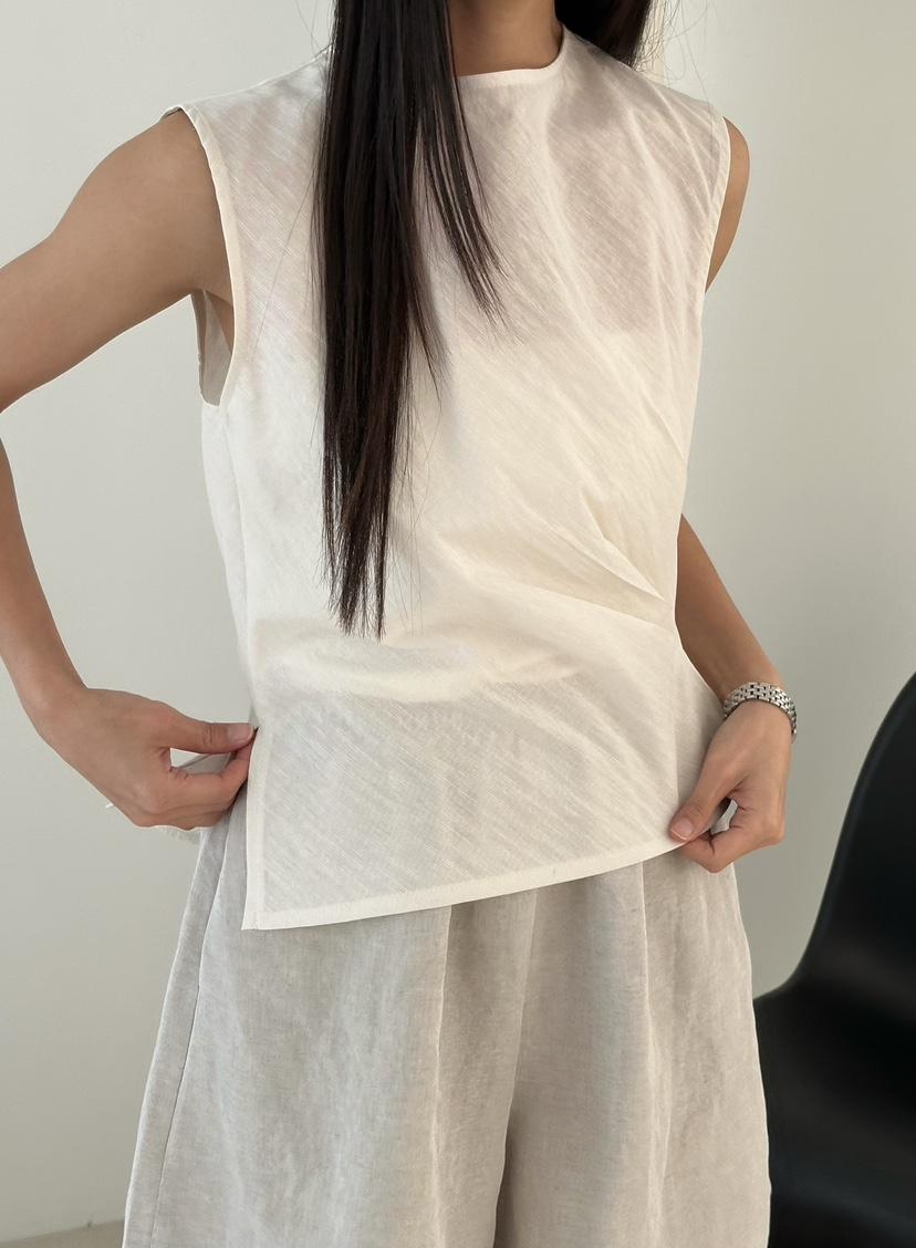 LE VASE韓國代購女裝新款推薦時尚熱賣人氣休閑吊帶背心LE VASE吊帶/背心