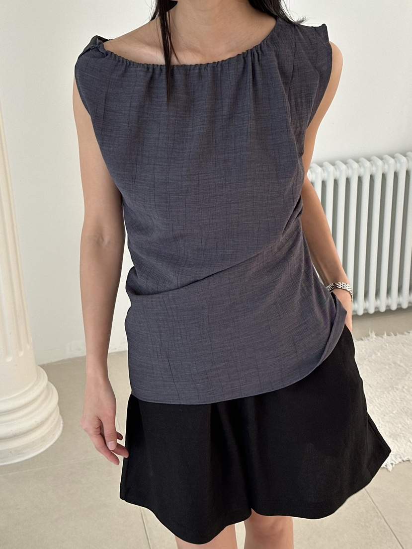 LE VASE韓國東大門直郵女士新品時尚26春夏人氣吊帶背心LE VASE吊帶/背心