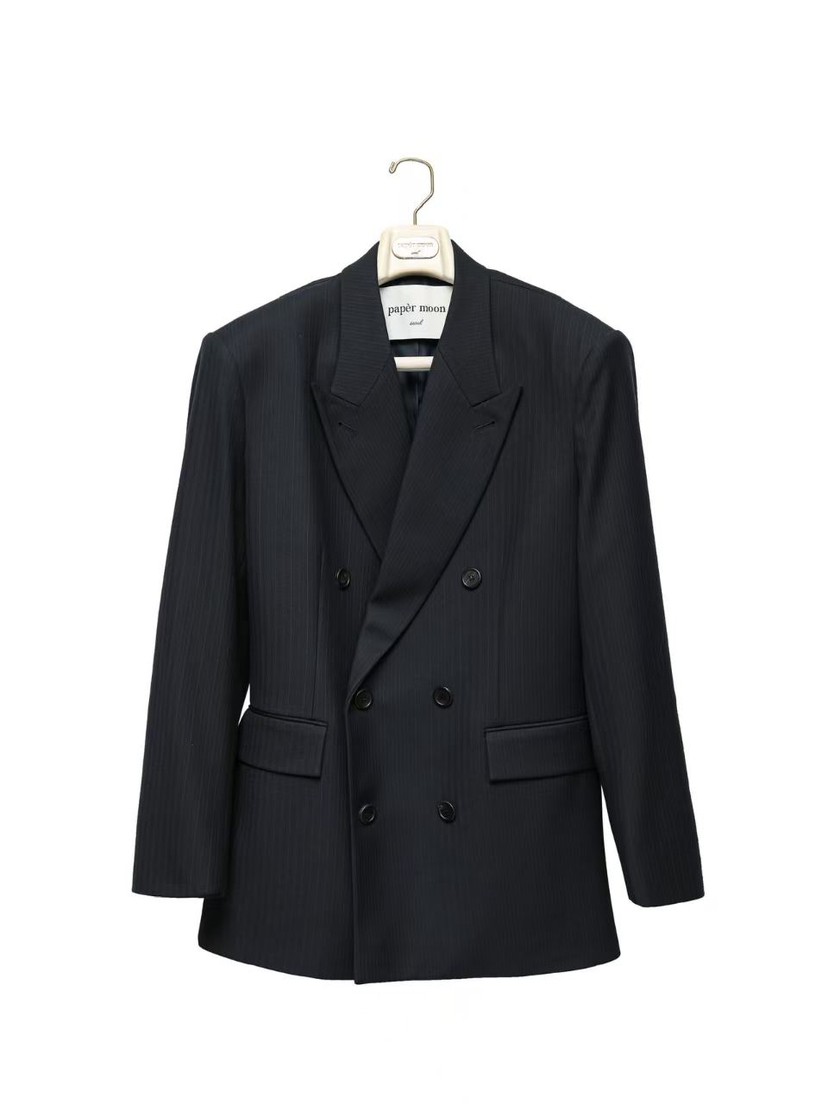 PAPERMOON韓國直郵實拍女裝新品推薦時尚休閑人氣夾克雙層paper moon夾克