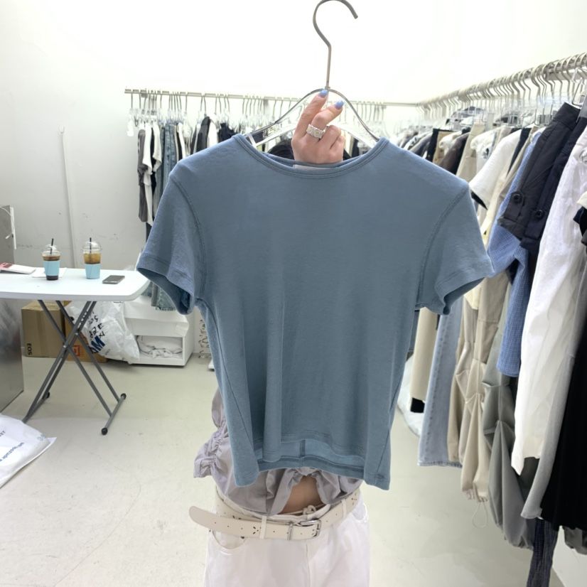 PADO韓國直郵女士新款人氣推薦職業休閑時尚熱賣26春夏T恤PADOT恤