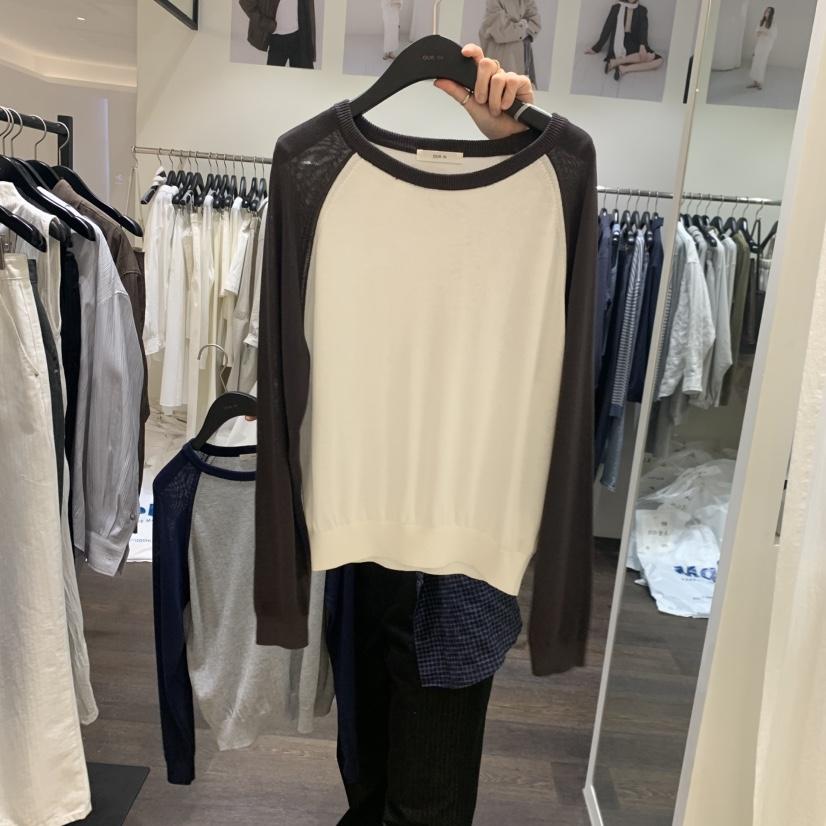 OURIN/THIS IS韓國直郵實拍女裝新款時尚熱賣職業針織衫OURIN/THIS IS針織衫