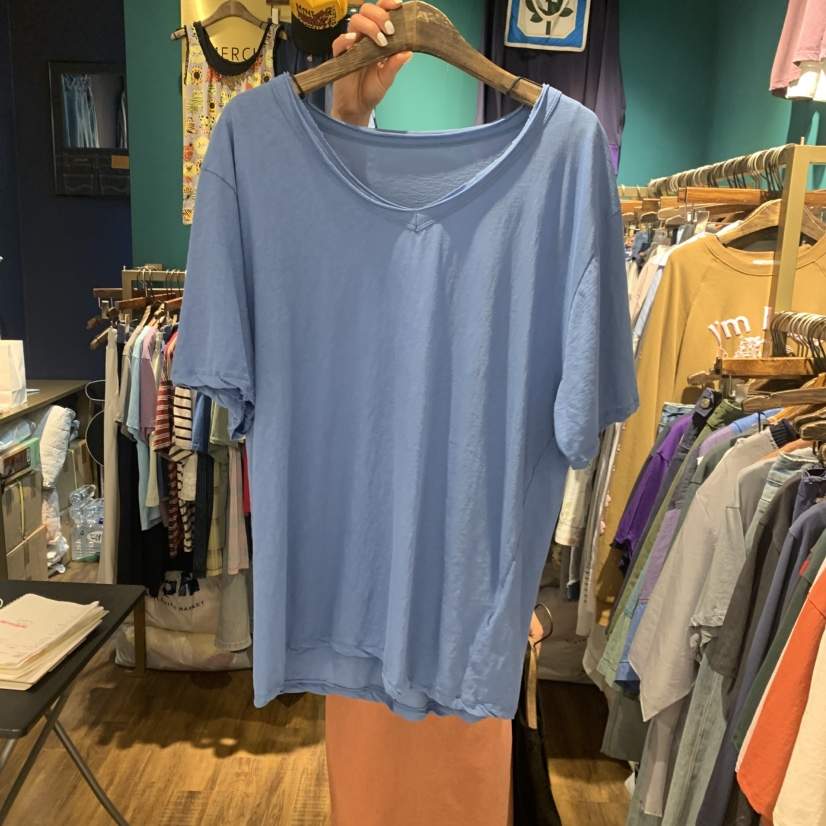 MERCI LINDA韓國直郵實拍女裝新款職業休閑26春夏人氣T恤MERCI LINDAT恤