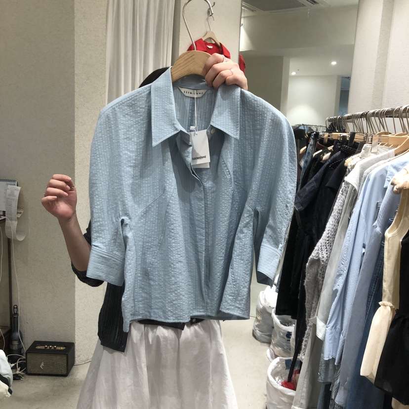 SSEMIENNE韓國直郵實拍女裝新品職業熱賣休閑推薦襯衫蕾絲衫SSENIQUE/SSEMIENNE襯衫/蕾絲衫