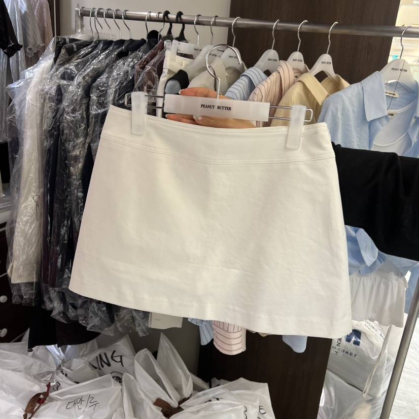 PEANUT BUTTER韓國東大門代購女士新款推薦時尚熱賣短裙PEANUT BUTTER短裙
