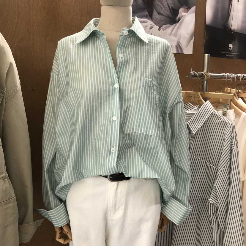 BLAIR韓國東大門代購女士新款26春夏時尚人氣休閑襯衫蕾絲衫BLAIR seoul襯衫/蕾絲衫