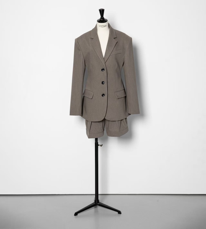 PAPERMOON韓國直郵實拍女裝新品職業時尚休閑26春夏人氣夾克paper moon夾克