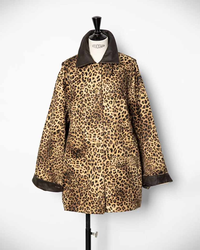 PAPERMOON韓國東大門直郵女士新款熱賣人氣時尚休閑夾克豹紋paper moon夾克