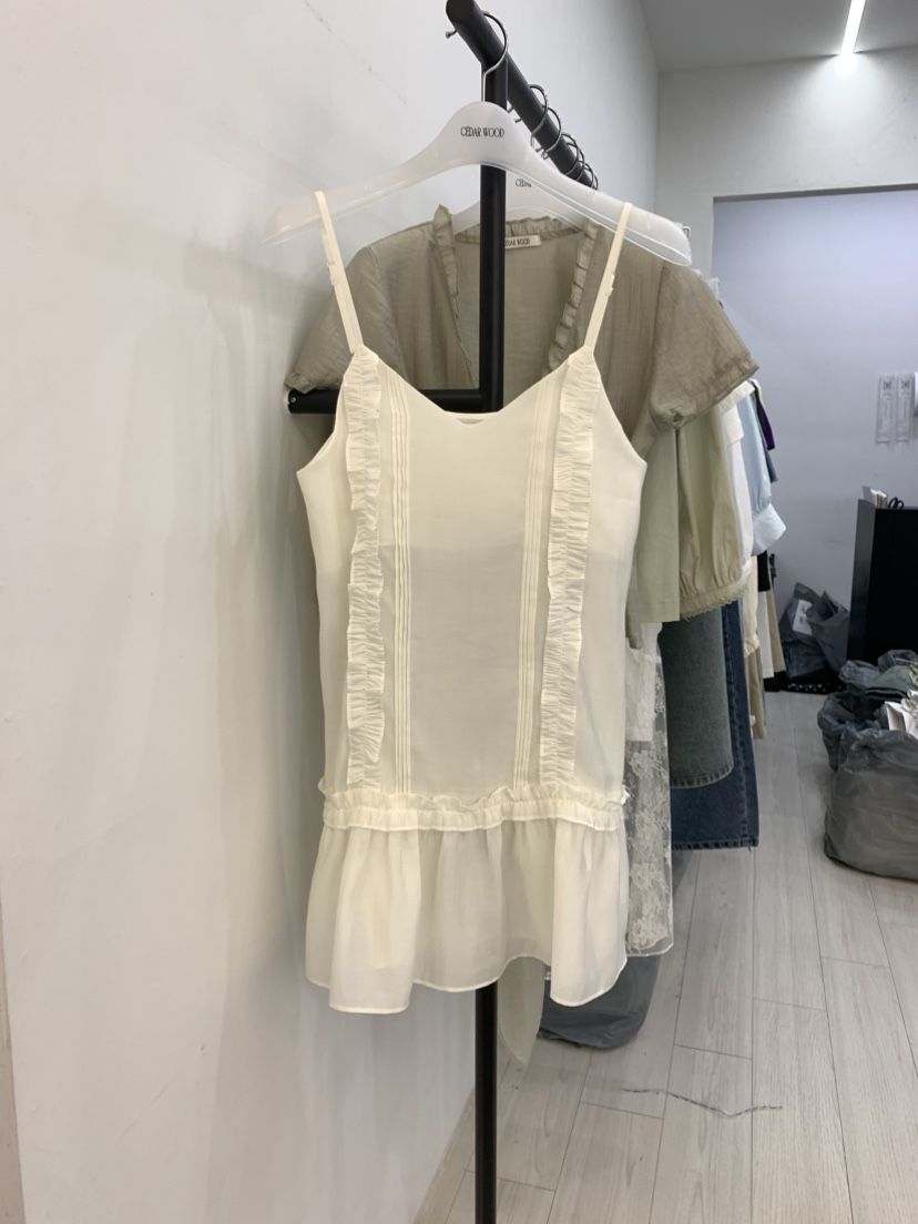 CEDARWOOD韓國直郵女裝新款真品時尚職業人氣26春夏連衣裙CEDAR WOOD連衣裙