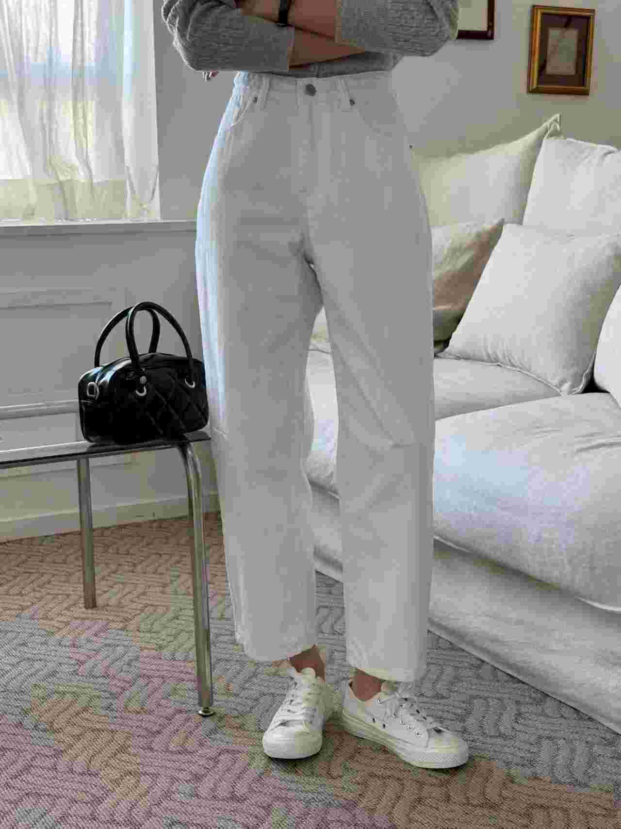 QMARKET東大門直郵女士新品職業真品熱賣推薦休閑26春夏牛仔褲QMARKET牛仔褲