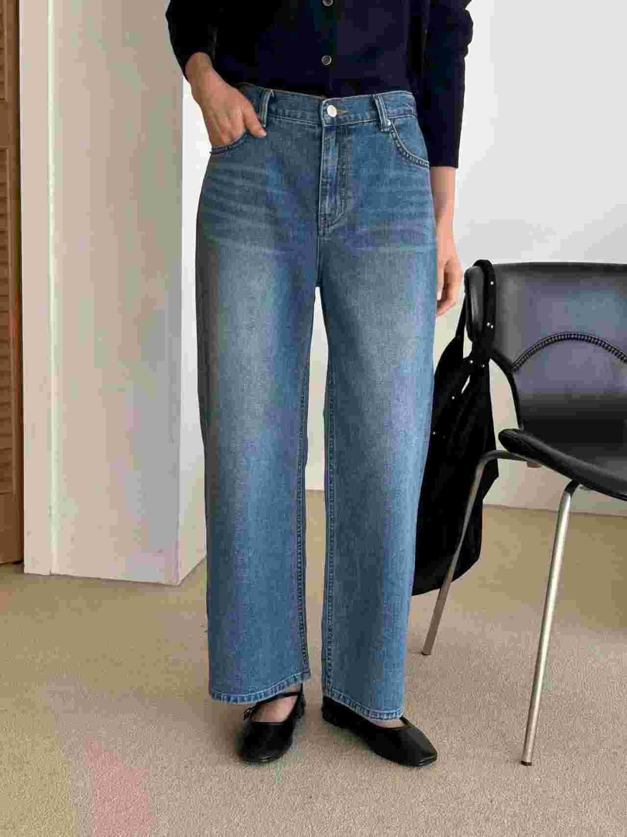 QMARKET東大門直郵女裝新款推薦人氣休閑時尚熱賣真品牛仔褲QMARKET牛仔褲