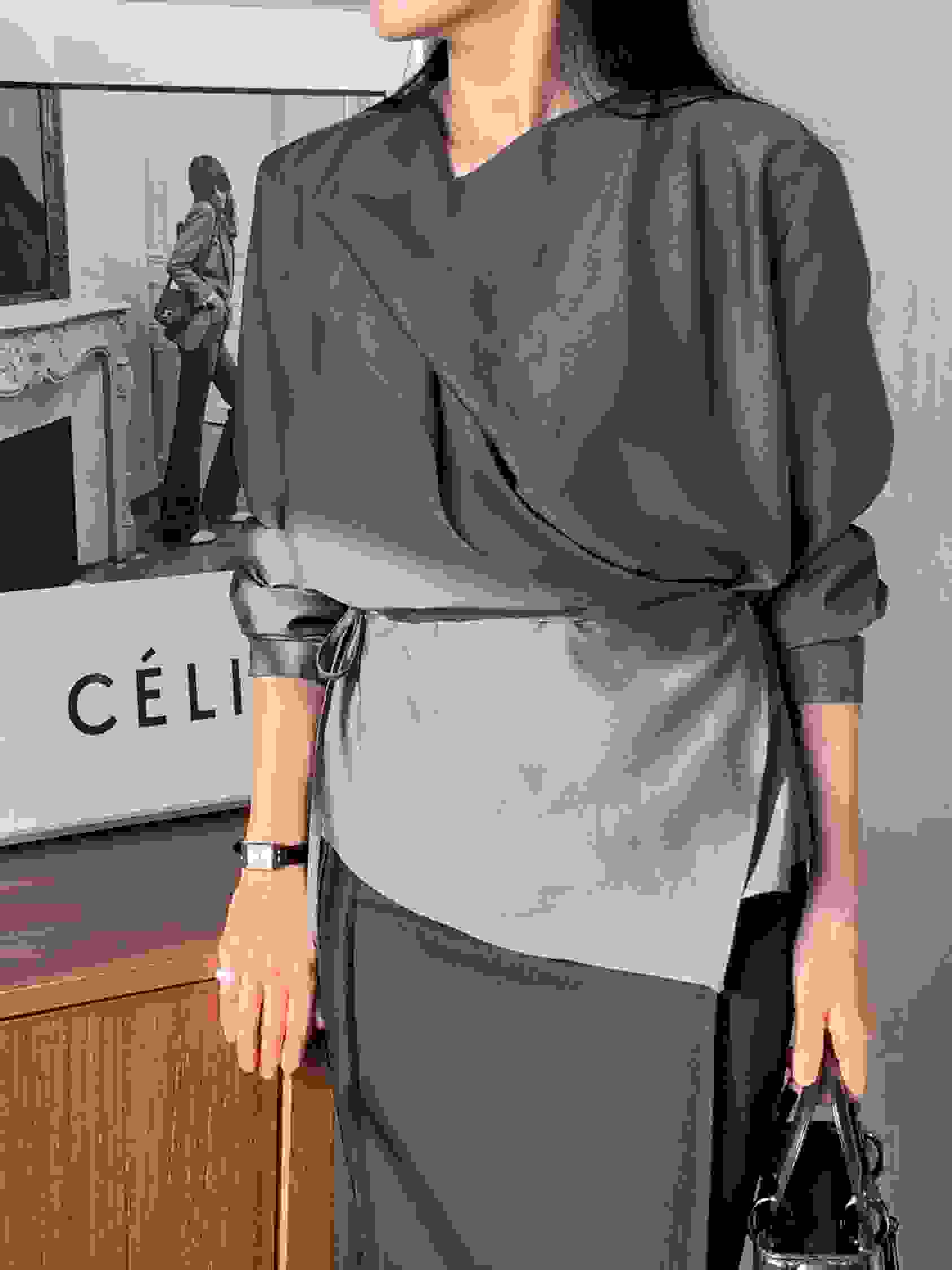 TINT東大門代購女士新品26春夏休閑熱賣時尚人氣襯衫蕾絲衫TINT襯衫/蕾絲衫