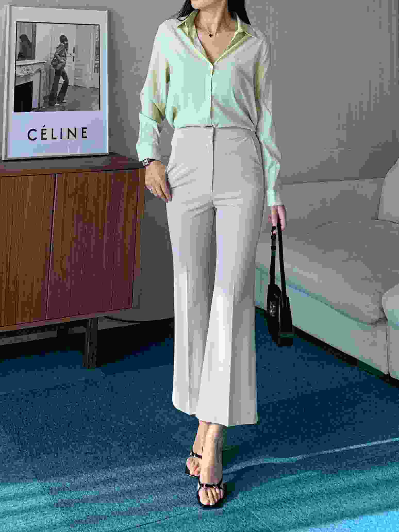 TINT東大門直郵女裝新款人氣職業26春夏時尚熱賣休閑休閑褲TINT休閑褲