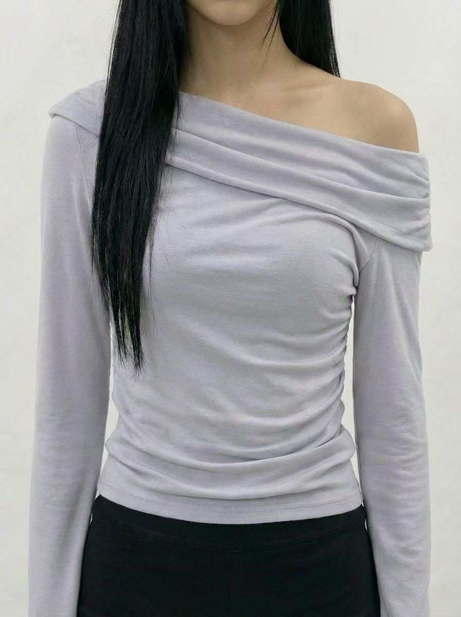 VERRER BUTTER韓國代購女裝新品人氣推薦26春夏休閑長袖T恤VERRER BUTTER長袖T恤