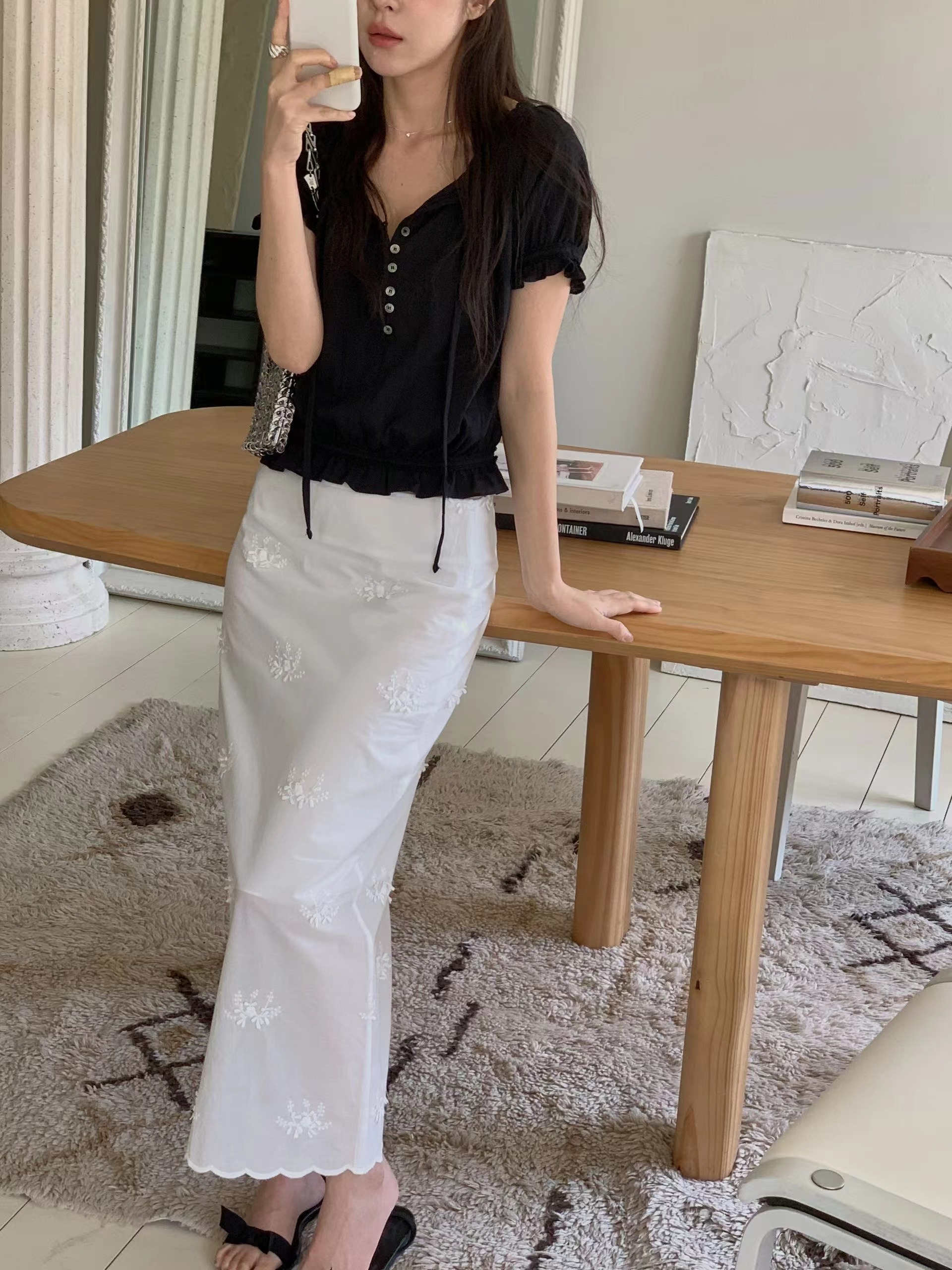 MIELLE-미엘르-OT韓國直郵女士新品推薦休閑人氣26春夏長裙MIELLE-2件起長裙