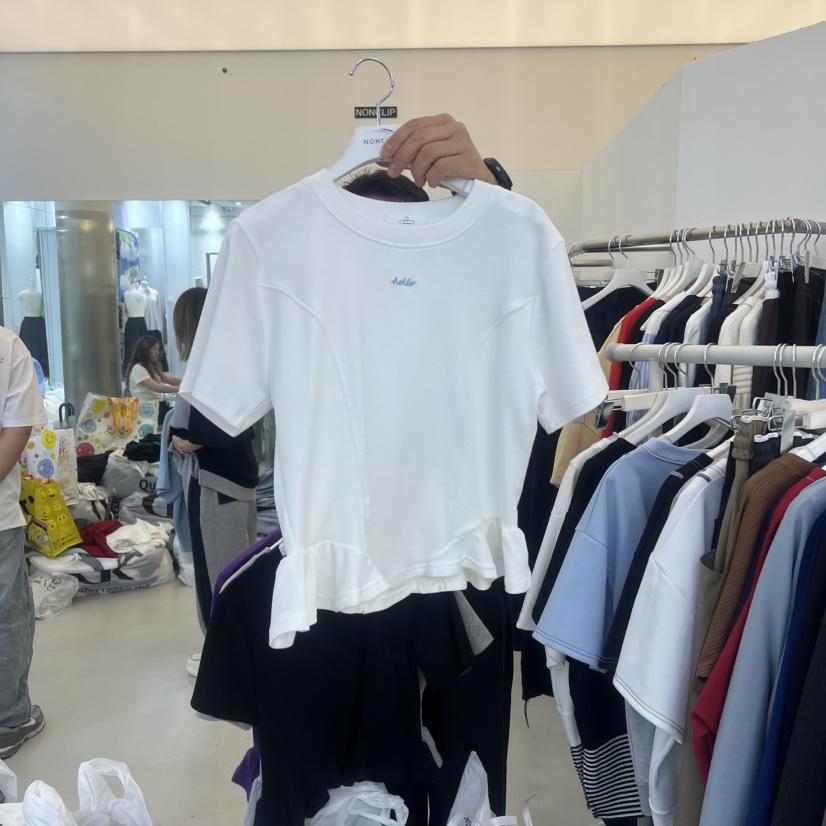 NON CLIP韓國東大門直郵女士新款職業推薦26春夏時尚T恤NON CLIPT恤