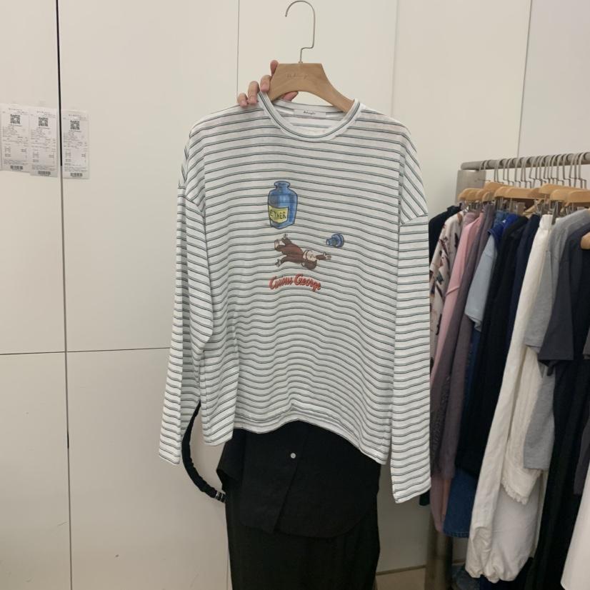 DOHWAJI韓國直郵實拍女裝新款人氣推薦時尚職業熱賣長袖T恤DOHWAJI長袖T恤