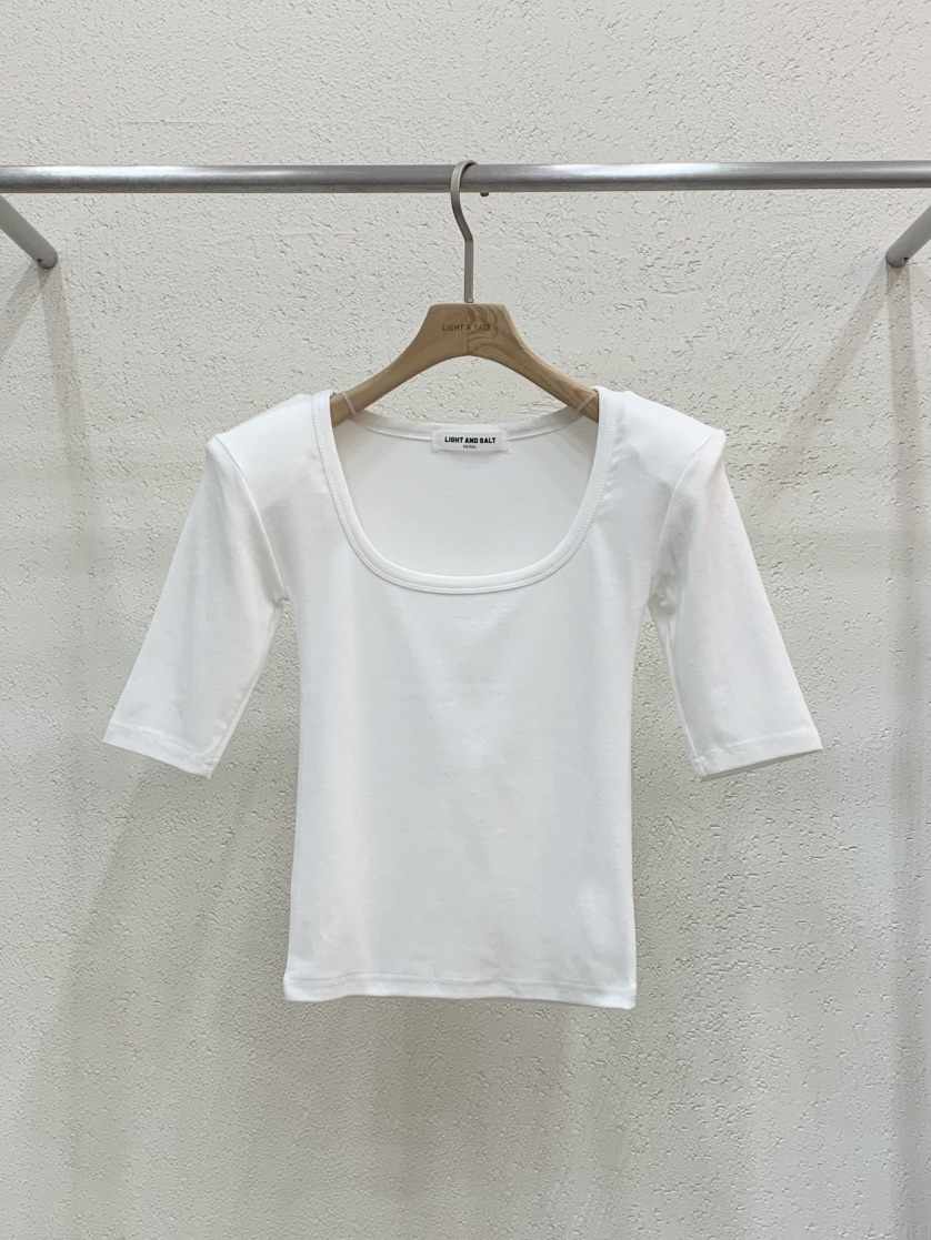 LIGHT AND SALT韓國東大門直郵女士新品休閑職業人氣T恤LIGHT AND SALTT恤