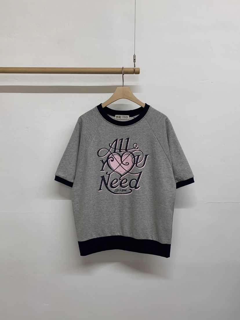 MORE THAN-P韓國直郵女裝新款26春夏人氣時尚熱賣職業T恤MORE THANT恤