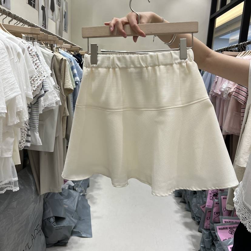 MARIE MARIE韓國直郵實拍女裝新款職業26春夏熱賣短裙喇叭MARIE MARIE短裙