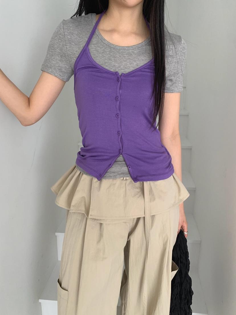 JKICHI韓國東大門直郵女裝新款職業時尚吊帶背心不含內搭JKICHI吊帶/背心