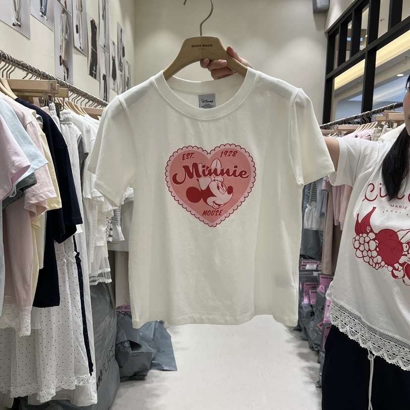 MARIE MARIE韓國代購女士新款推薦休閑職業26春夏時尚T恤MARIE MARIET恤