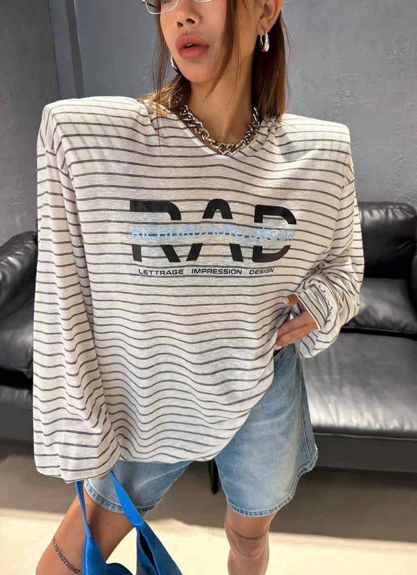 BLACK BABI韓國直郵女裝新品職業熱賣人氣長袖T恤連帽衫BLACK BABI長袖T恤