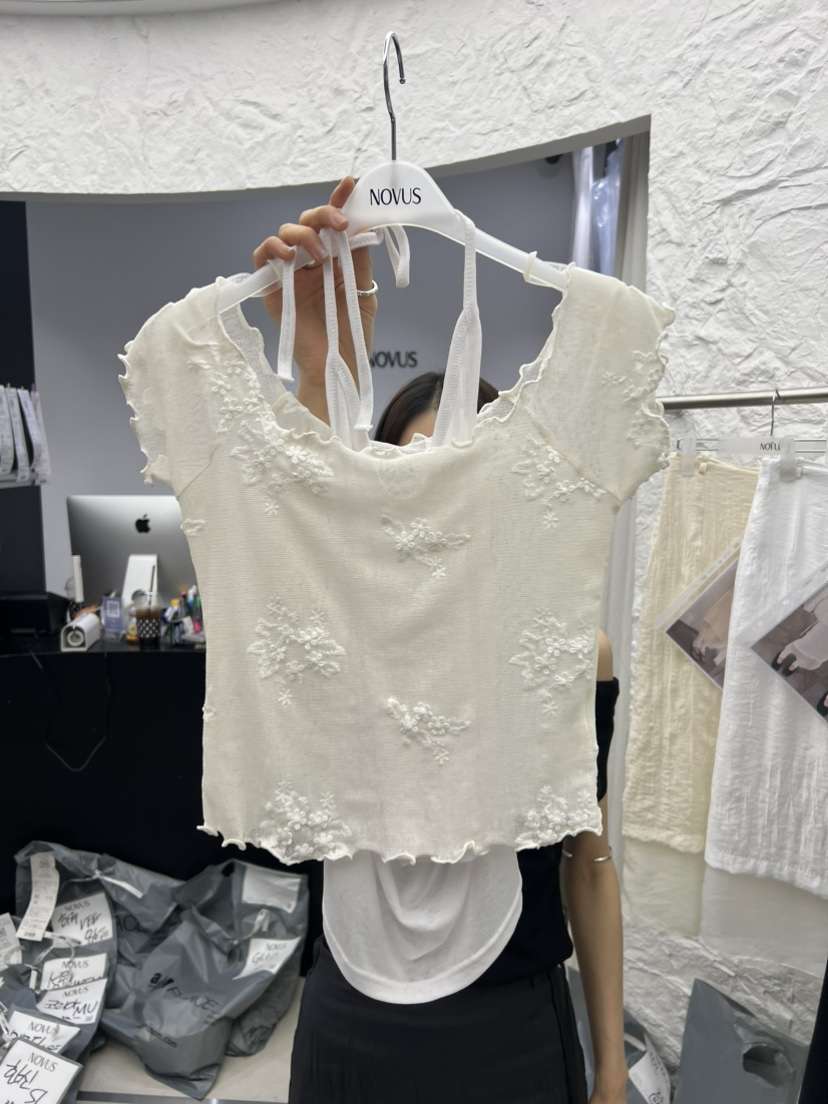 NOVUS韓國代購女裝新款推薦休閑熱賣26春夏職業時尚吊帶背心NOVUS吊帶/背心