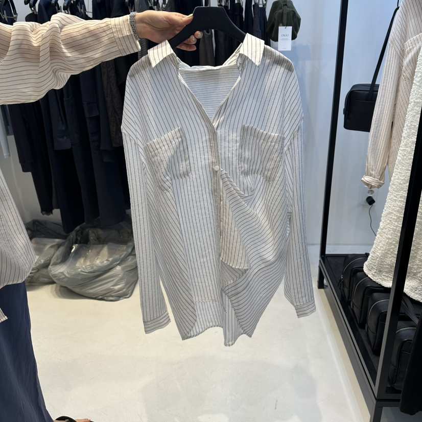 OSOO韓國東大門代購女士新款休閑人氣26春夏熱賣襯衫蕾絲衫OSOO襯衫/蕾絲衫