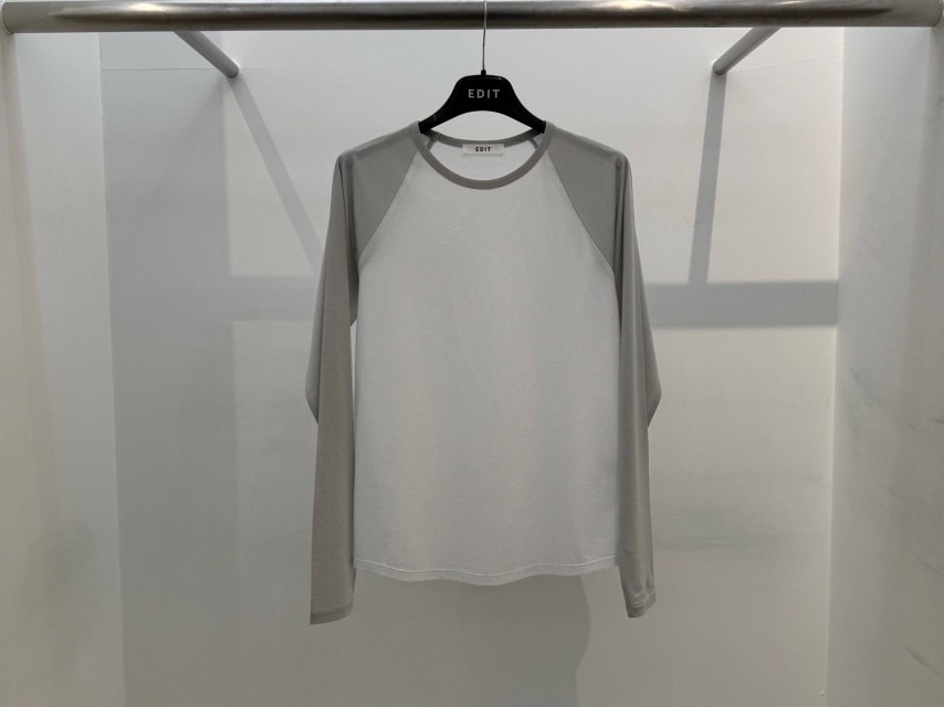 EDIT韓國代購女士新品熱賣時尚休閑人氣職業推薦26春夏長袖T恤EDIT長袖T恤