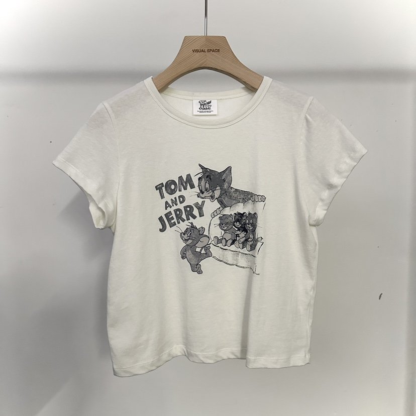 VISUAL SPACE/PAGE92/FLEISCHER韓國直郵女裝新款休閑T恤VISUAL SPACE/PAGE92/FLEISCHERT恤