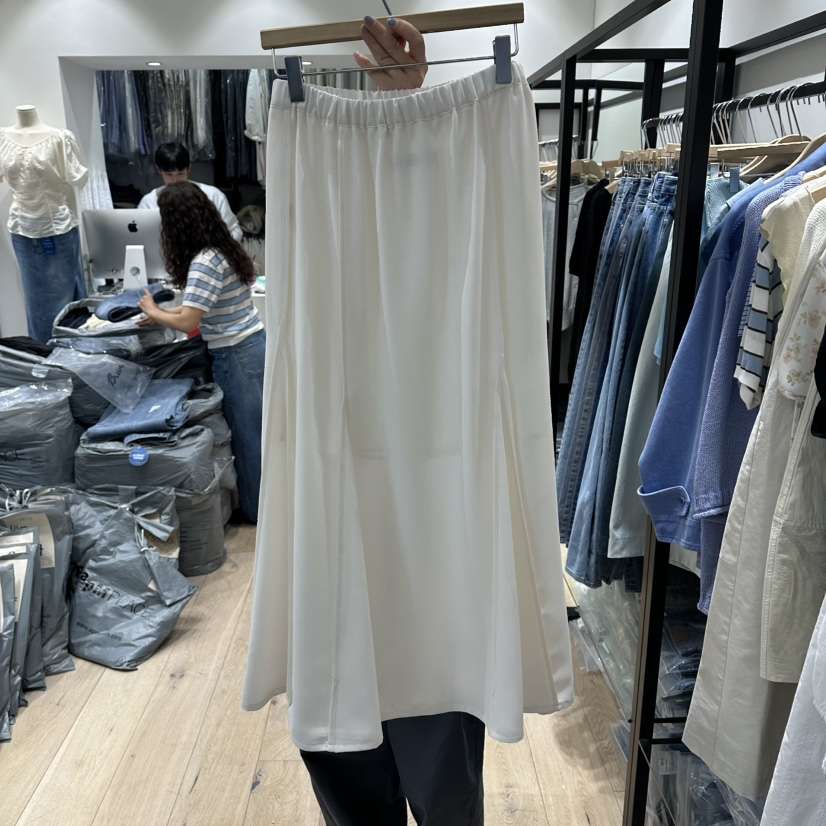 BRUNI/RICOTTA韓國東大門直郵女裝新品職業26春夏推薦長裙BRUNI/RICOTTA長裙