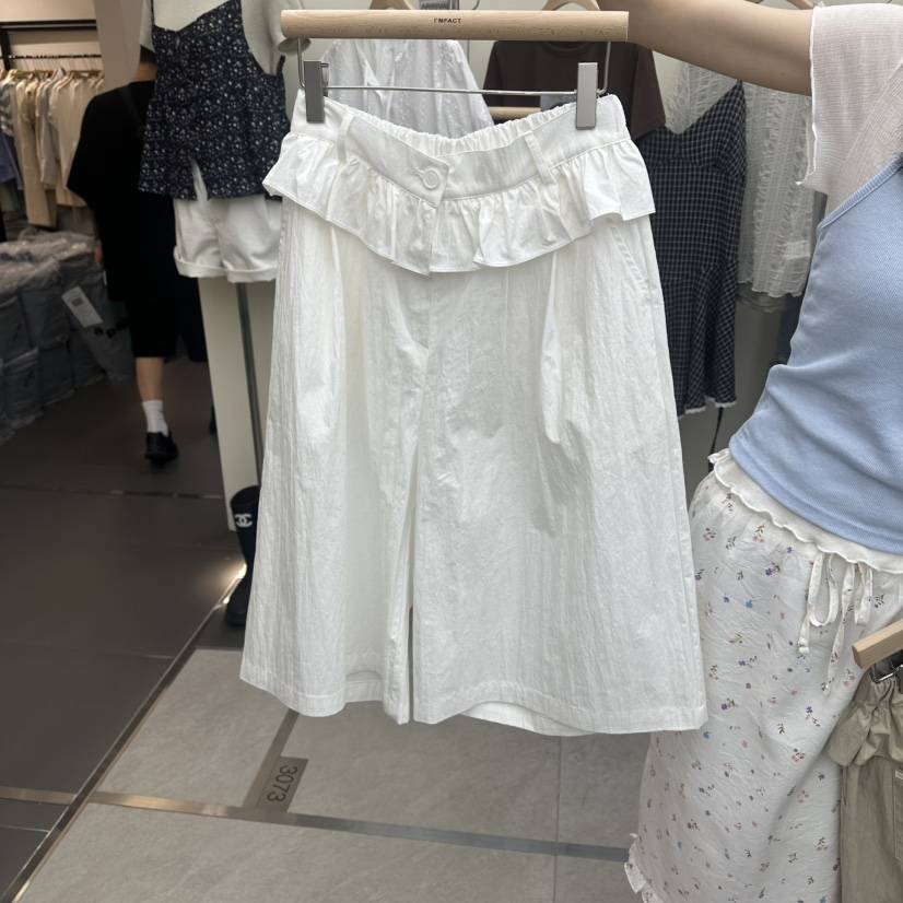 I MFACT韓國直郵實拍女裝新款人氣休閑推薦職業26春夏短褲I MFACT短褲