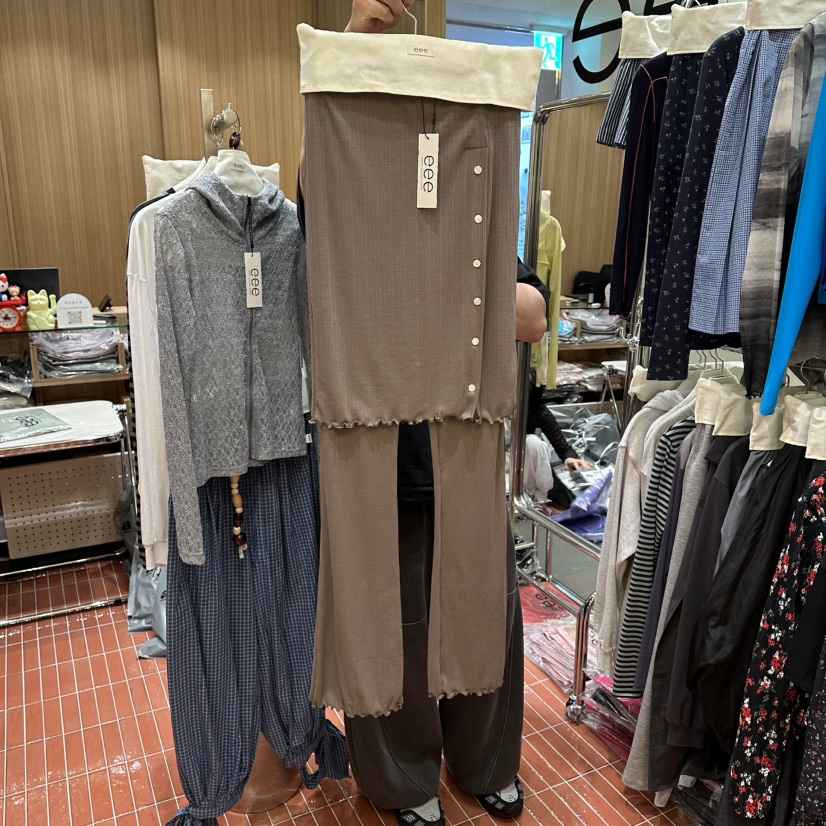 EEE韓國東大門直郵女士新款熱賣推薦職業人氣26春夏裙褲修身EEE裙褲