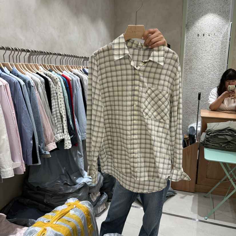 DELI JENNY韓國東大門代購女裝新品人氣推薦26春夏襯衫蕾絲衫DELI JENNY襯衫/蕾絲衫