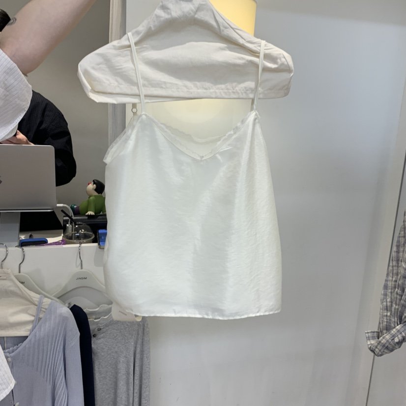 JINSIM韓國直郵實拍女裝新品職業人氣推薦時尚26春夏吊帶背心JINSIM吊帶/背心
